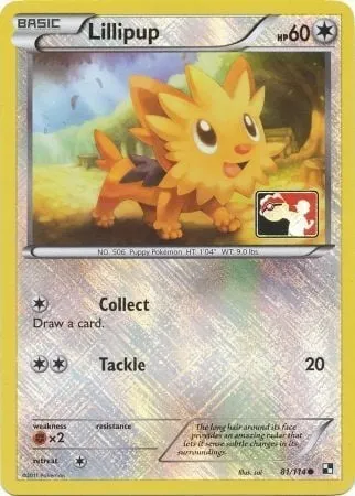 Ponchiot, carte Pokémon LGP 081 — extension League Promos