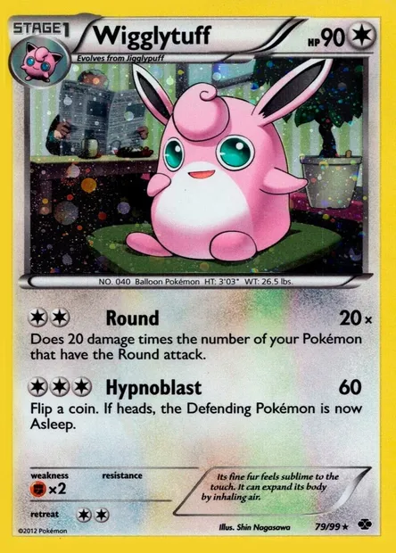 Wigglytuff, Pokémon card TDX 079 — Theme Deck & Blisters Exclusives set
