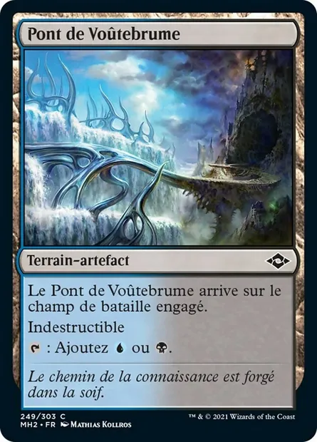 Pont de Voûtebrume, carte Magic MH2 249 — extension Horizons du Modern 2