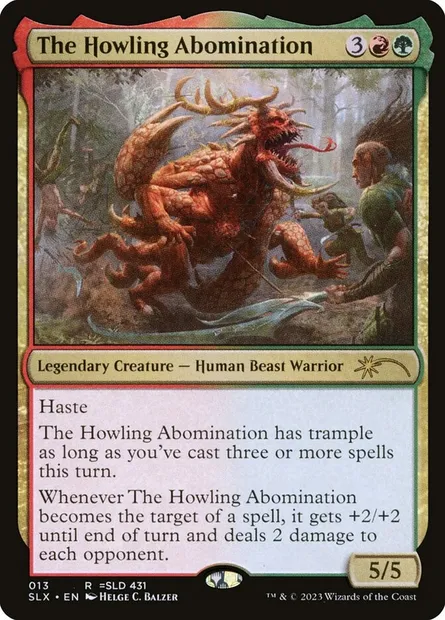 The Howling Abomination, carte Magic SLX 13 — extension Universes Within