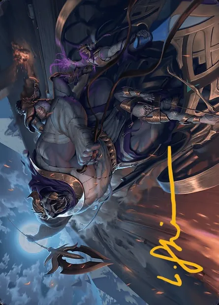 Zahur, Glory's Past // Zahur, Glory's Past, Magic card ADFT 10 — Aetherdrift Art Series set