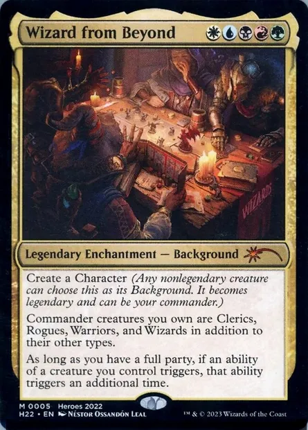 Wizard from Beyond, carte Magic PH22 5 — extension 2022 Heroes of the Realm