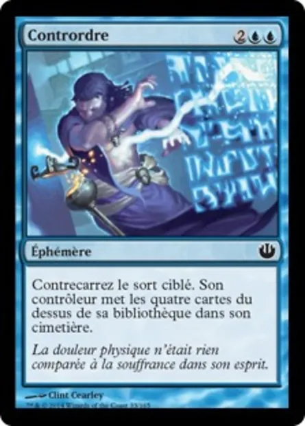 Contrordre, carte Magic JOU 33 — extension Incursion dans Nyx