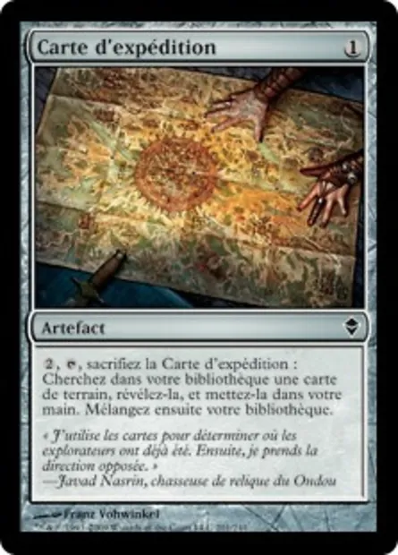 Carte d'expédition, carte Magic ZEN 201 — extension Zendikar
