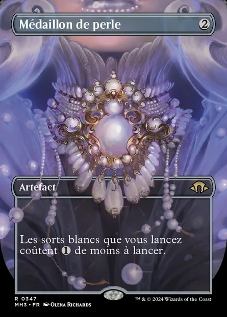 Médaillon de perle, carte Magic MH3 347 — extension Modern Horizons 3