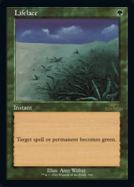 Lifelace, Magic card 30A 500 — 30th Anniversary Edition set