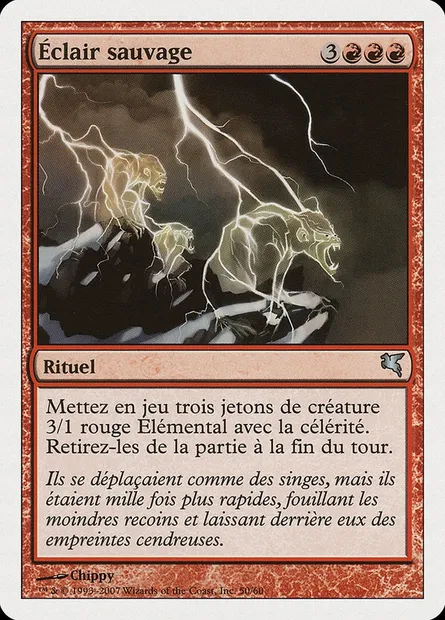 Feral Lightning, Magic card PSAL I50 — Salvat 2005 set