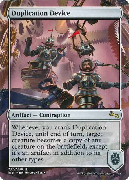 Duplication Device, carte Magic UST 180 — extension Unstable