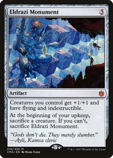 Eldrazi Monument, Magic card CMA 216 — Commander Anthology set