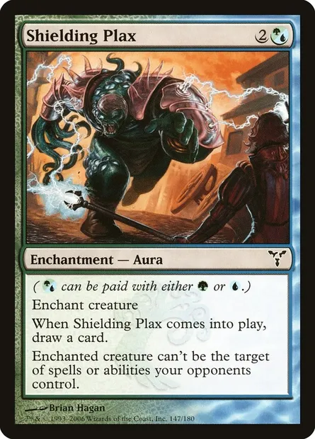 Shielding Plax, Magic card DIS 147 — Dissension set