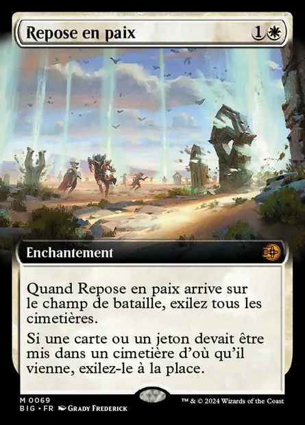 Repose en paix, carte Magic BIG 69 — extension The Big Score
