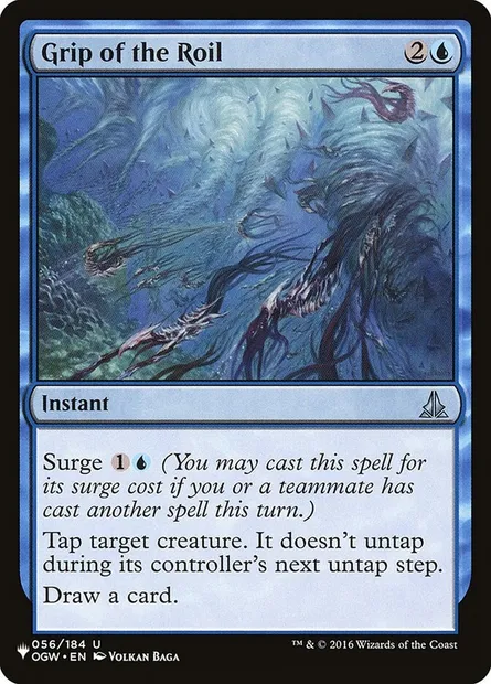 Poigne du Roulis, carte Magic PLST OGW-56 — extension The List