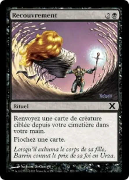 Recouvrement, carte Magic 10E 172 — extension Dixième édition