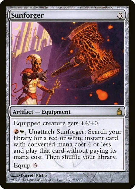 Forgeur de soleil, carte Magic RAV 272 — extension Ravnica: La Cité des Guildes