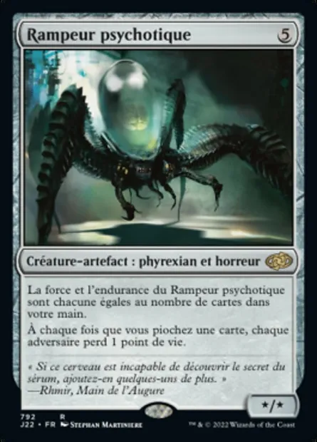 Rampeur psychotique, carte Magic J22 792 — extension Jumpstart 2022