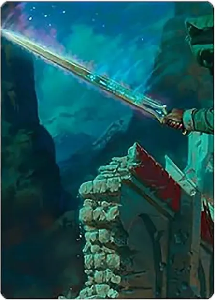 Andúril, Narsil Reforged // Andúril, Narsil Reforged, Magic card ALTC 1 — Tales of Middle-earth Scene Box set