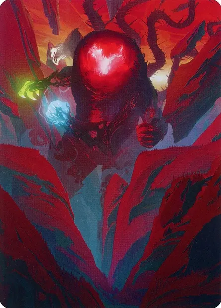 Omnath, Locus of All // Omnath, Locus of All, Magic card AMOM 62 — March of the Machine Art Series set
