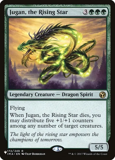 Jugan, the Rising Star, Magic card PLST IMA-172 — The List set