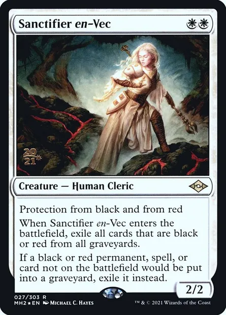 Sanctifier en-Vec, Magic card PMH2 27s — Modern Horizons 2 Promos set