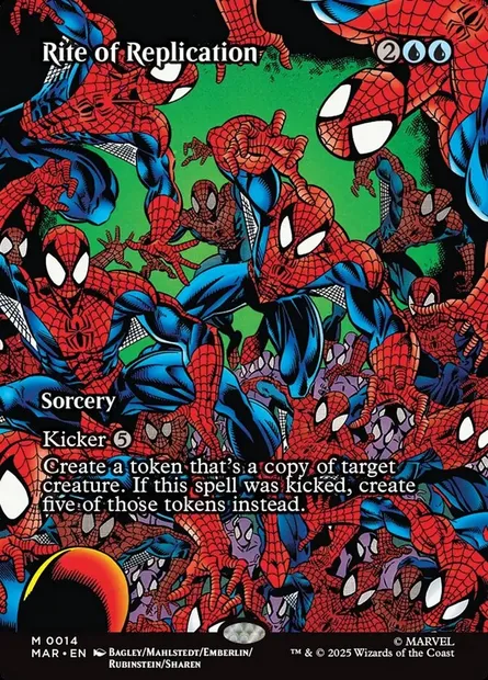 Rite of Replication, Magic card MAR 14 — Marvel Universe set