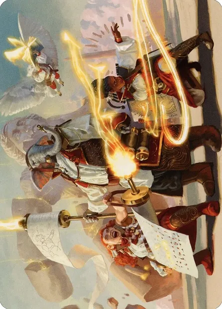 Lorehold Command // Lorehold Command, Magic card ASTX 31 — Strixhaven Art Series set