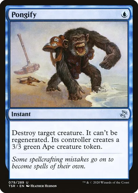 Pongify, Magic card TSR 79 — Time Spiral Remastered set