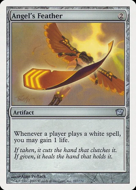 Angel's Feather, Magic card 9ED 287 — Ninth Edition set