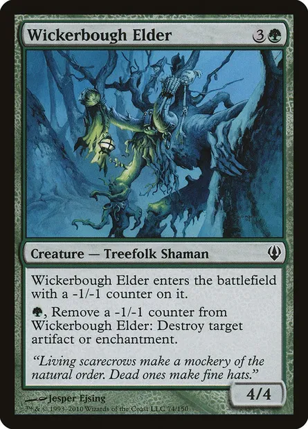 Wickerbough Elder, Magic card ARC 74 — Archenemy set