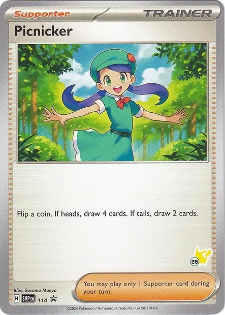 Picnicker, Pokémon card BA24 114-26 — Battle Academy 2024 set