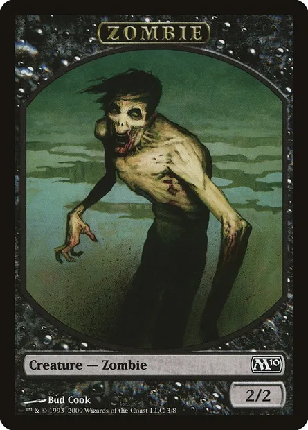 Zombie, Magic card TM10 3 — Magic 2010 Tokens set
