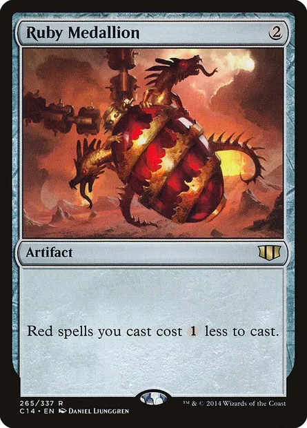 Ruby Medallion, Magic card C14 265 — Commander 2014 set
