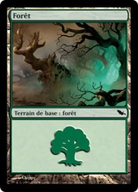 Forêt, carte Magic SHM 300 — extension Sombrelande