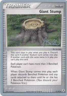Souche géante, carte Pokémon WCD06 075 — extension World Championship Decks 2006