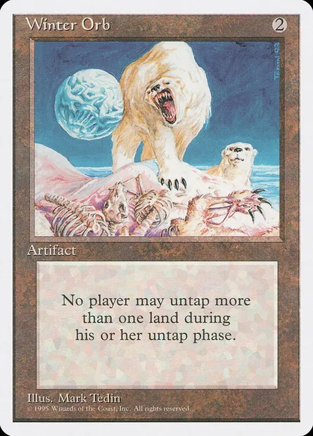 Winter Orb, Magic card 4ED 358 — Fourth Edition set