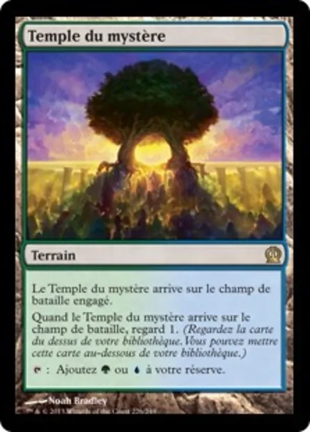 Temple du mystère, carte Magic THS 226 — extension Theros