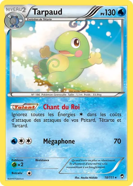 Tarpaud, carte Pokémon FFI 18 — extension Poings Furieux