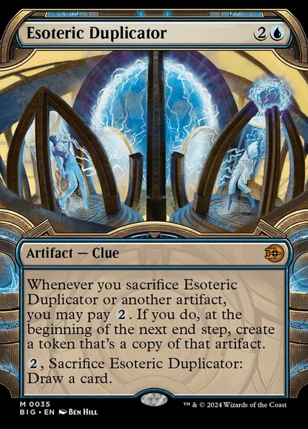 Esoteric Duplicator, Magic card BIG 35 — The Big Score set