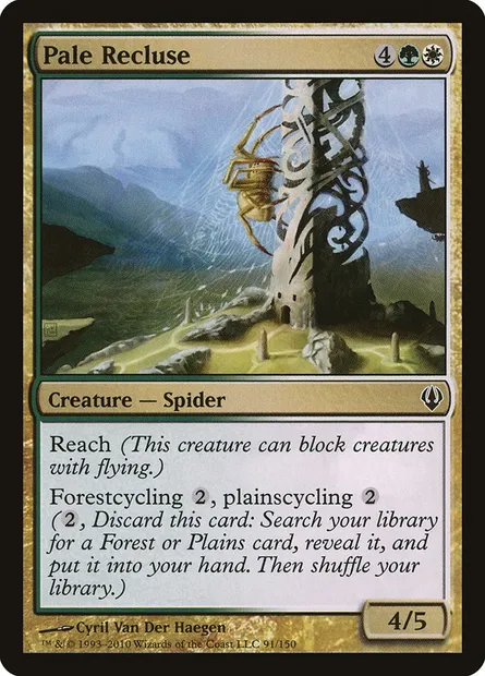Pale Recluse, Magic card ARC 91 — Archenemy set