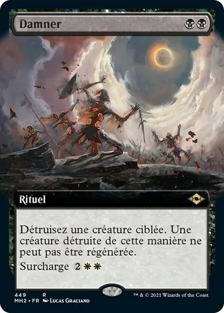 Damner, carte Magic MH2 449 — extension Horizons du Modern 2