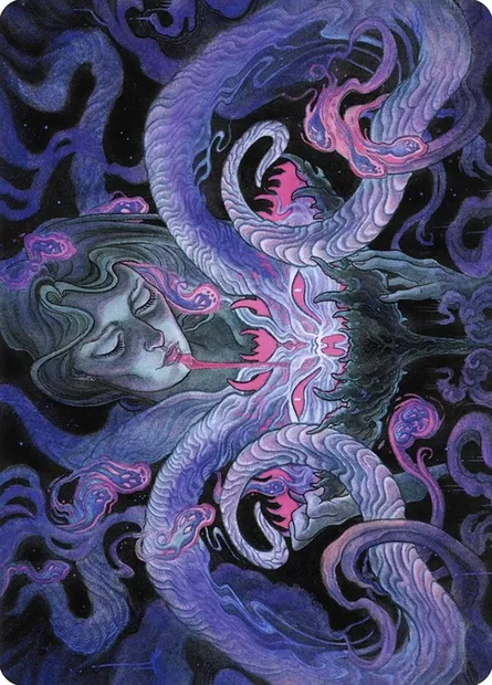 Demonic Bargain // Demonic Bargain, Magic card AVOW 30 — Crimson Vow Art Series set