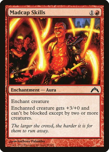 Madcap Skills, Magic card GTC 98 — Gatecrash set