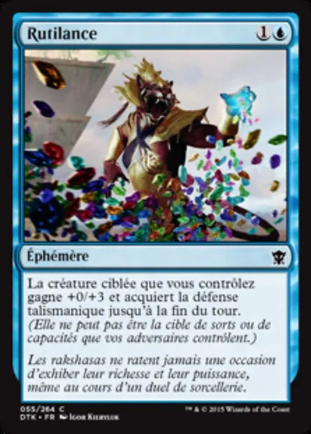 Rutilance, carte Magic DTK 55 — extension Les Dragons de Tarkir