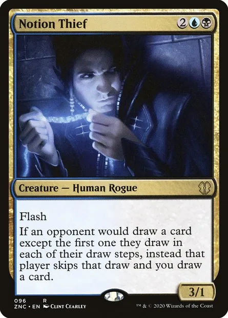 Notion Thief, Magic card ZNC 96 — Zendikar Rising Commander set