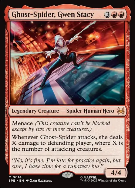Ghost-Spider, Gwen Stacy, Magic card SPE 14 — Marvel's Spider-Man Eternal set