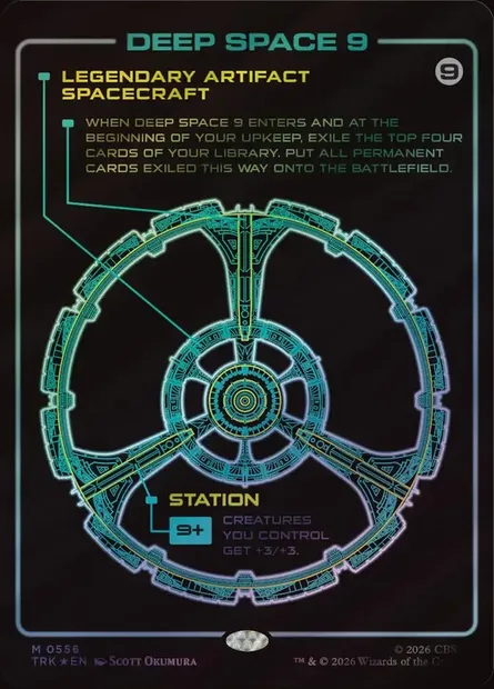 Deep Space 9, Magic card TRK 556 — Star Trek set