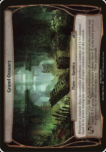 Grand Ossuary, Magic card OPCA 31 — Planechase Anthology Planes set