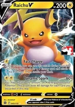 Raichu V, Pokémon card PPS 045-2 — Play! Pokémon Prize Pack Series set