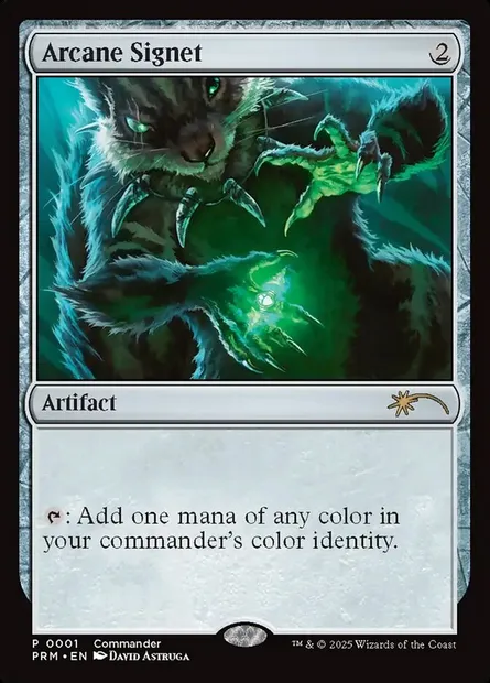 Arcane Signet, Magic card PF25 10 — MagicFest 2025 set