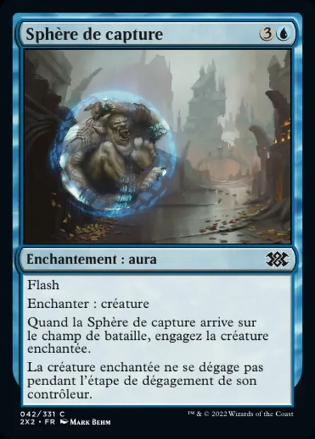 Sphère de capture, carte Magic 2X2 42 — extension Double Masters 2022
