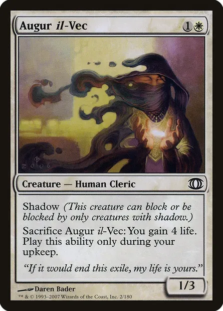 Augur il-Vec, Magic card FUT 2 — Future Sight set